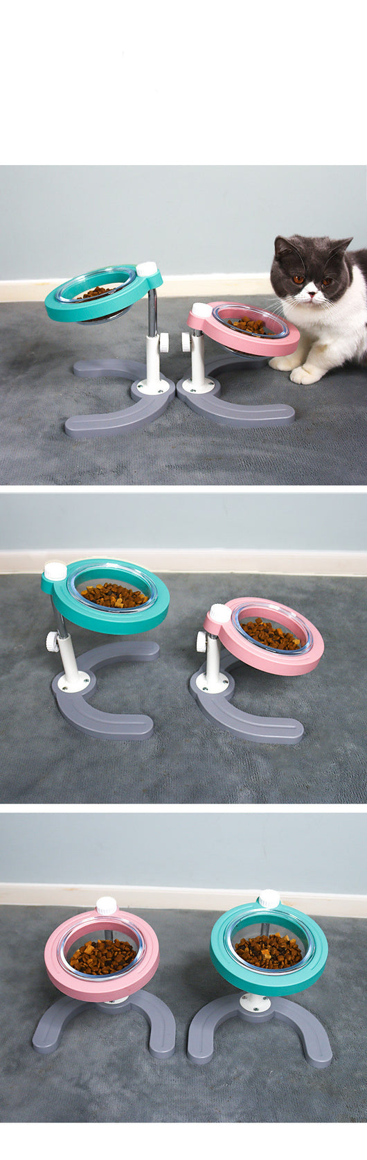 Comedero Doble para Mascotas con Protección Espinal - Image 12