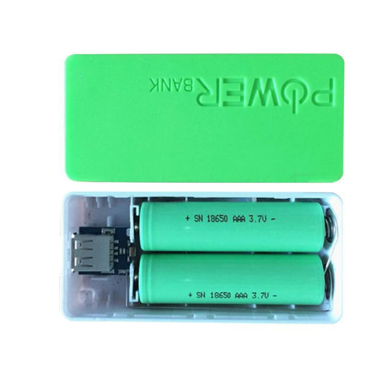 Cargador Portátil 5600mAh con 2 Baterías 18650 - Estuche DIY - Image 3