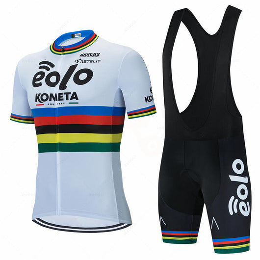 Conjunto de Ciclismo Hombre: Jersey y Pantalones Cortos Secado Rápido
