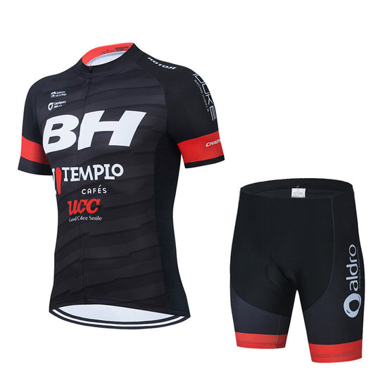 Conjunto de Ciclismo Profesional con Malla Corta y Pantalón 19D - Image 2