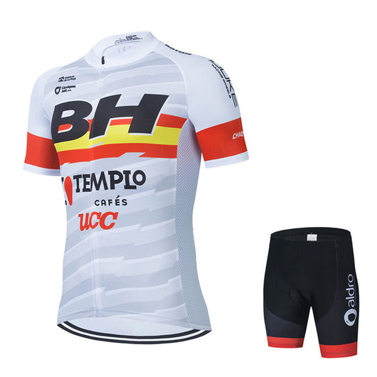 Conjunto de Ciclismo Profesional con Malla Corta y Pantalón 19D - Image 4