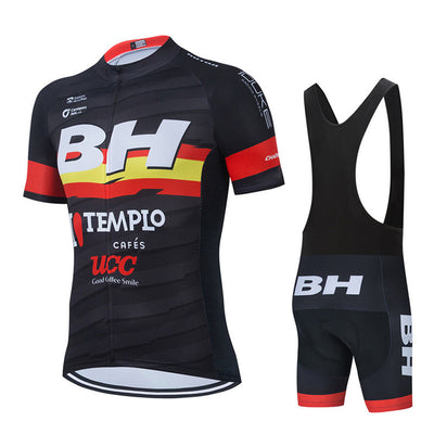 Conjunto de Ciclismo Profesional con Malla Corta y Pantalón 19D - Image 5