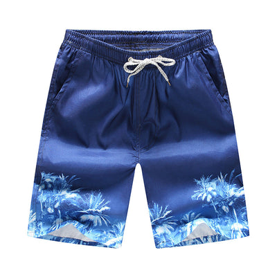 Pantalones Cortos de Playa Floreados Holgados para Hombre - Image 8