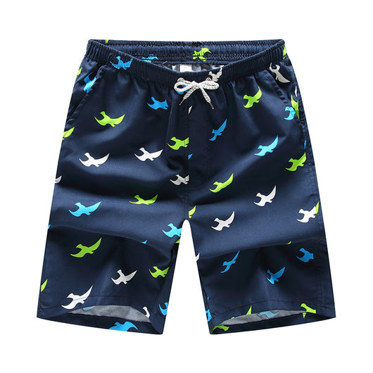 Pantalones Cortos de Playa Floreados Holgados para Hombre - Image 10