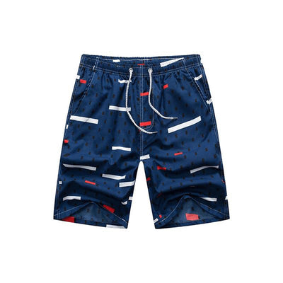 Pantalones Cortos de Playa Floreados Holgados para Hombre - Image 6