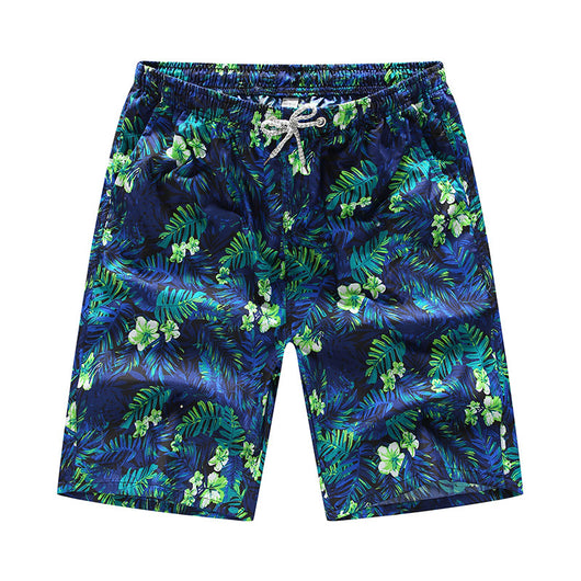 Pantalones Cortos de Playa Floreados Holgados para Hombre