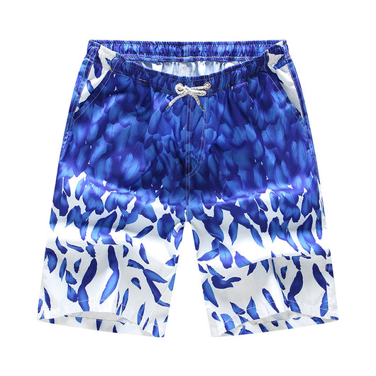 Pantalones Cortos de Playa Floreados Holgados para Hombre - Image 2