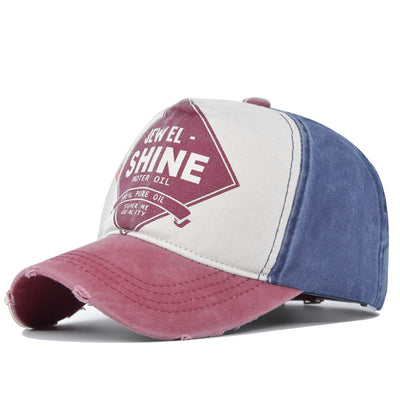 Gorra de Béisbol Retro con Contraste de Colores - Image 3