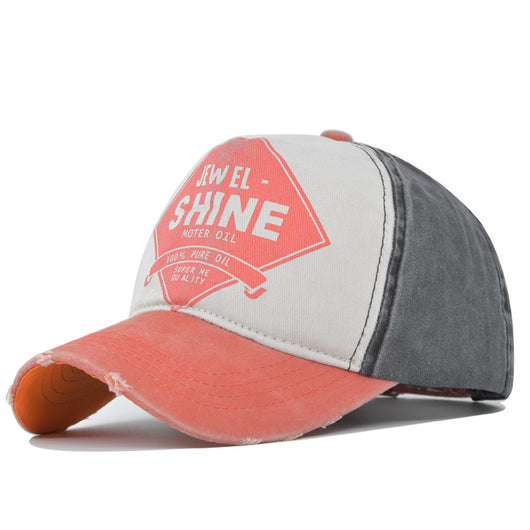 Gorra de Béisbol Retro con Contraste de Colores - Image 2
