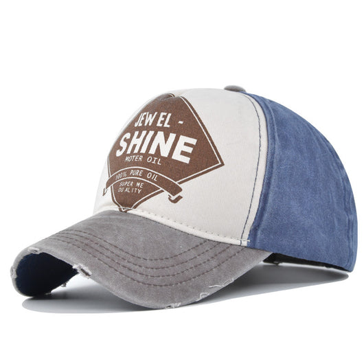Gorra de Béisbol Retro con Contraste de Colores - Image 6
