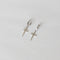 Ins Cross Kvk Earrings Diamond Earrings Design Simple Earrings Ear Jewelry Female E