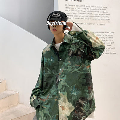 Chaqueta Larga Estampada con Volantes - Diseño Moderno y Versátil - Image 7