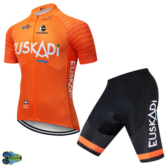 Jersey de Ciclismo 12D Naranja Manga Corta - Traje Deportivo de Verano - Image 16