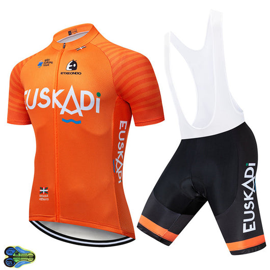 Jersey de Ciclismo 12D Naranja Manga Corta - Traje Deportivo de Verano - Image 20