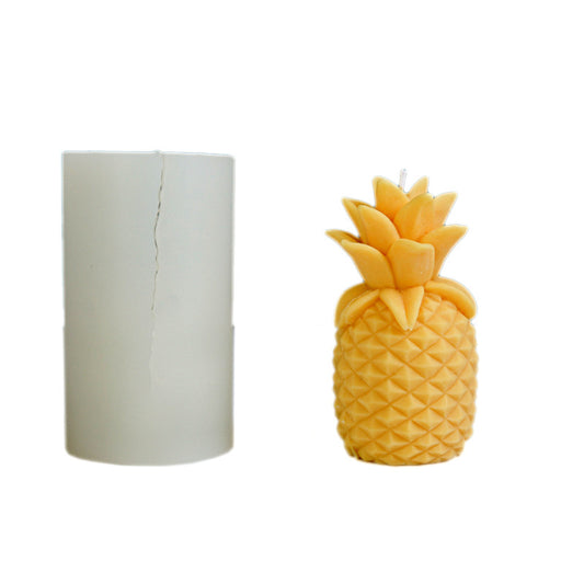 Molde de Silicona con Forma de Piña para Repostería