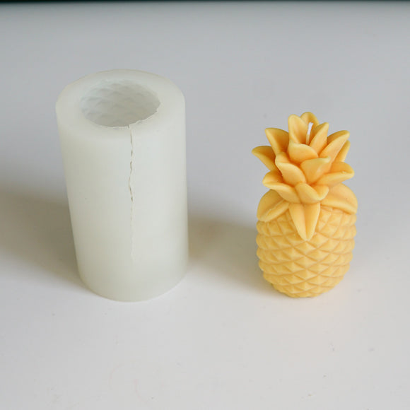 Molde de Silicona con Forma de Piña para Repostería