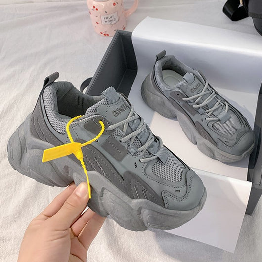 Zapatillas Deportivas Primavera con Altura Aumentada para Jóvenes Mujeres - Image 2