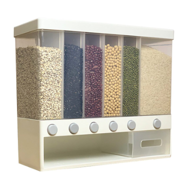 Contenedor de Arroz Montable en Pared con Diseño Moderno - Image 15