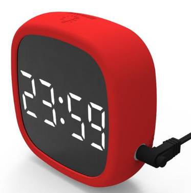 Reloj Despertador LED con Control de Voz, Espejo Inteligente para Mesita de Noche - Image 11