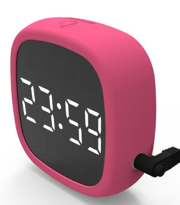 Reloj Despertador LED con Control de Voz, Espejo Inteligente para Mesita de Noche - Image 9