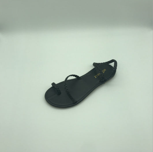 Sandalias de Cuero Genuino con Punta Abierta - Comodidad y Estilo para el Verano - Image 4