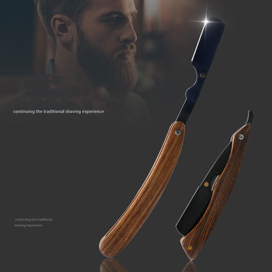 Navaja de Afeitar Vintage Barbería Manual para Hombres