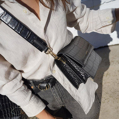 Bolso de Hombro con Textura y Asas Anchas - Image 11