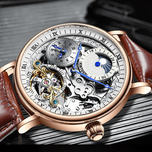 Reloj Mecánico Impermeable para Hombre - Resistencia Extrema - Image 9