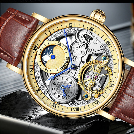 Reloj Mecánico Impermeable para Hombre - Resistencia Extrema - Image 8