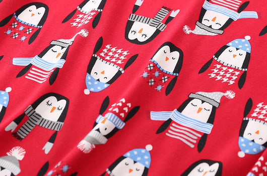 Pijama Corto Tejido Estampado Dibujos Animados Talla Grande Cómodo para Casa - Image 7