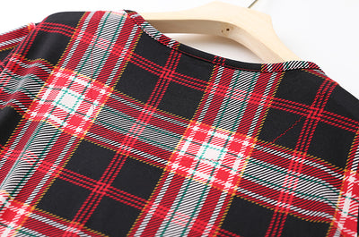 Pijama Corto Tejido Estampado Dibujos Animados Talla Grande Cómodo para Casa - Image 21