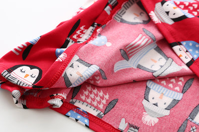 Pijama Corto Tejido Estampado Dibujos Animados Talla Grande Cómodo para Casa - Image 40