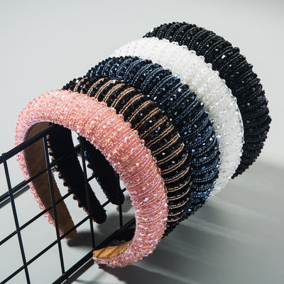Diadema Tejida Cristal Barroco - Accesorios para Cabello Coreano Premium - Image 10