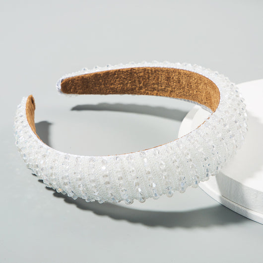 Diadema Tejida Cristal Barroco - Accesorios para Cabello Coreano Premium - Image 6