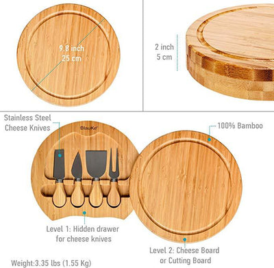Tabla de Quesos de Bambú Premium - Image 10