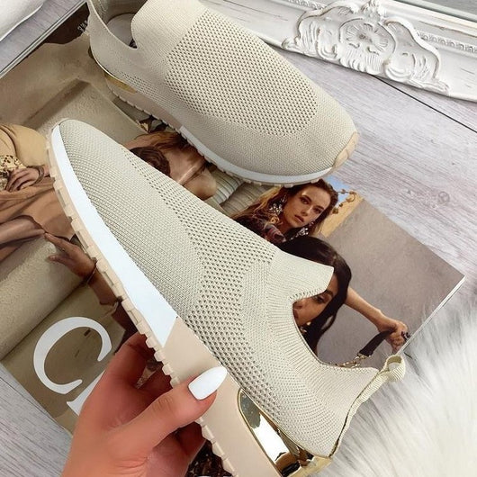 Zapatos Deportivos Tejidos Elásticos Talla 43 para Mujer - Comodidad Máxima - Image 6