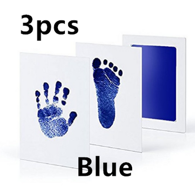 Kit de Tinta Sin Tóxicos para Huellas de Bebé - Recuerdos Familiares Lavables - Image 7