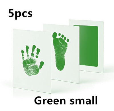 Kit de Tinta Sin Tóxicos para Huellas de Bebé - Recuerdos Familiares Lavables - Image 14