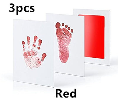 Kit de Tinta Sin Tóxicos para Huellas de Bebé - Recuerdos Familiares Lavables - Image 9