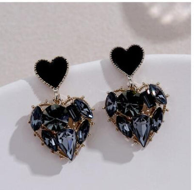 Aretes de Perla con Cristal Amor - Joyería Fashion Elegante - Image 14
