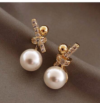 Aretes de Perla con Cristal Amor - Joyería Fashion Elegante - Image 24