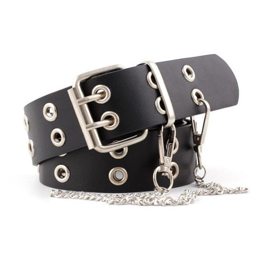Cinturón Pirámide de Remaches - Estilo Edgy y Sofisticado - Image 3