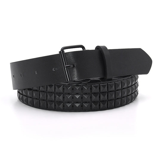 Cinturón Pirámide de Remaches - Estilo Edgy y Sofisticado