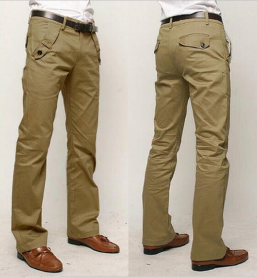 Pantalones de Mezclilla Color Block para Hombre - Image 3