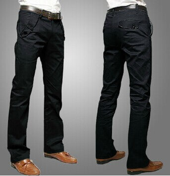 Pantalones de Mezclilla Color Block para Hombre