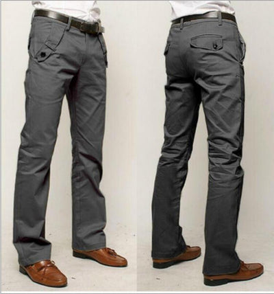 Pantalones de Mezclilla Color Block para Hombre - Image 4