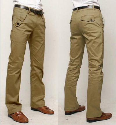 Pantalones de Mezclilla Color Block para Hombre - Image 5