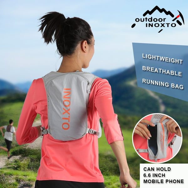 Mochila de Hidratación 5L Ligera para Senderismo, Ciclismo y Trail Running