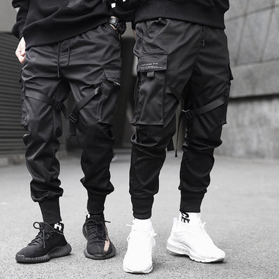 Pantalones Tácticos Funcionales Talla Grande con Bolsillos Laterales - Algodón Puro Comodidad Urbana - Image 8
