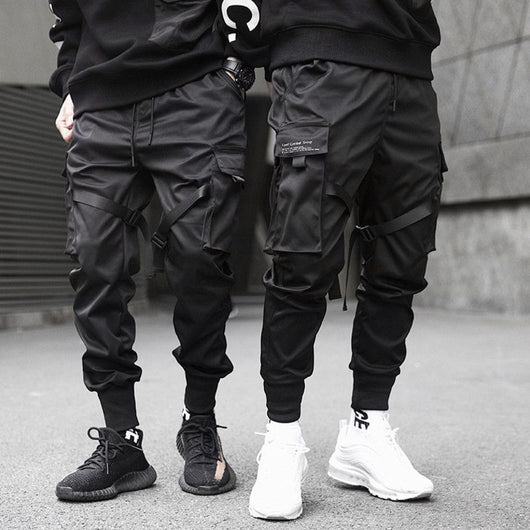 Pantalones Tácticos Funcionales Talla Grande con Bolsillos Laterales - Algodón Puro Comodidad Urbana - Image 9